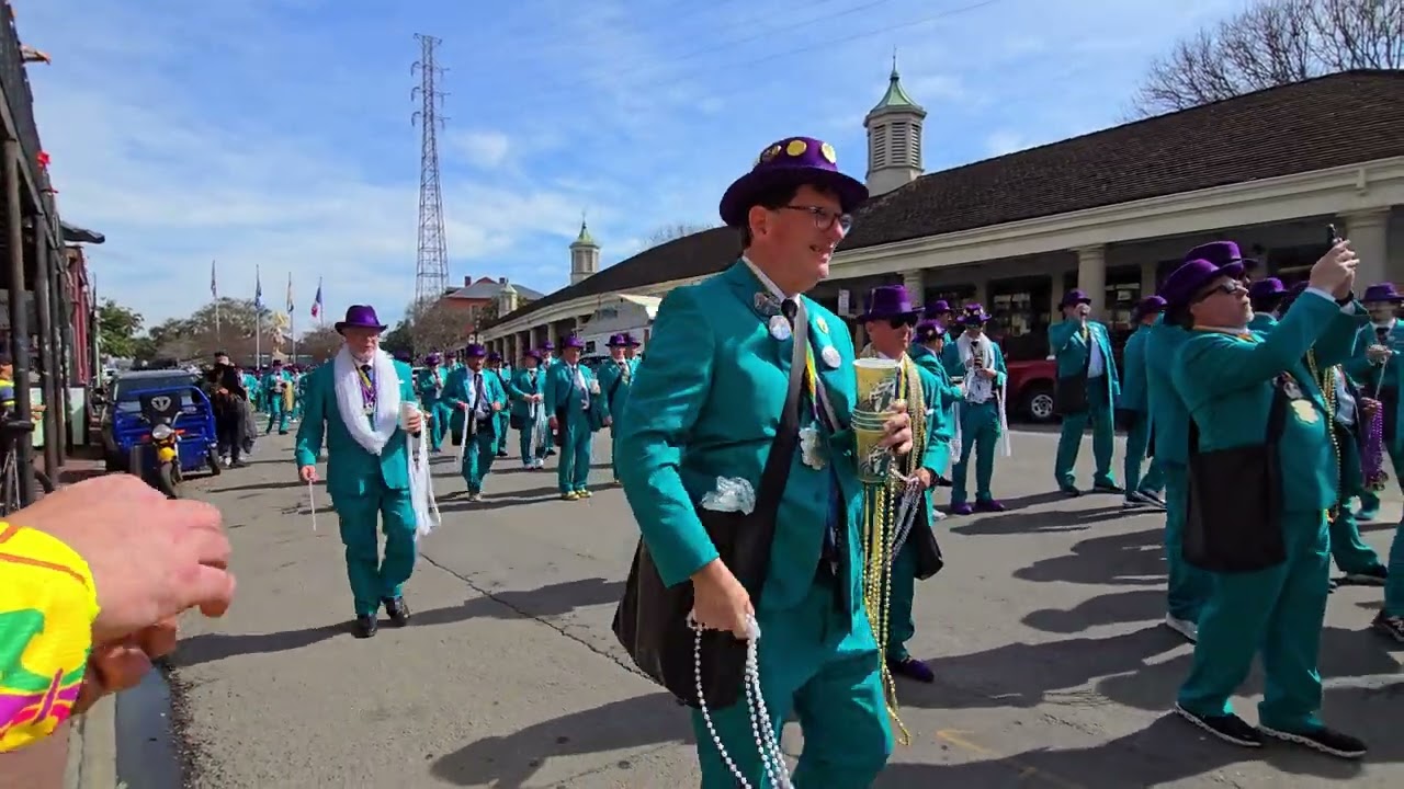 Pete Fountain Walking Club Mardi Gras 2026 New Orleans 