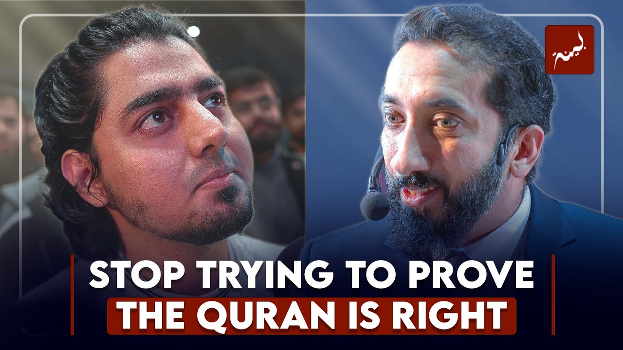 The Quran and Science   Nouman Ali Khan Urdu QA   Pakistan