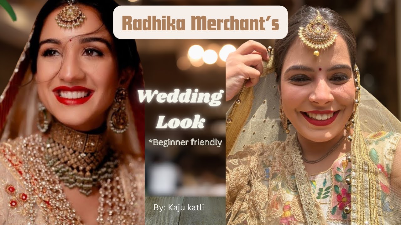 Recreating *Radhika Merchant's* Wedding Look [Affordable]💰🪙