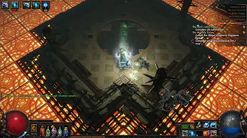 Path of Exile 3.8: Blight - Uber Izaro with Trash Items