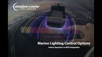 Shadow-Caster Marine Lighting Control Options