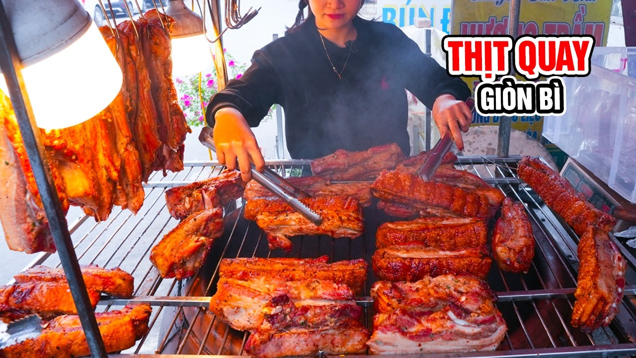 Thịt nướng LU ĐẤT giòn như bánh đa – quy trình lạ lần đầu thấy ở Hà Nội