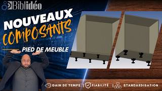 Composant TopSolid : gérer les pieds en 1 clic. La copie sérielle débarque sur Biblidéo