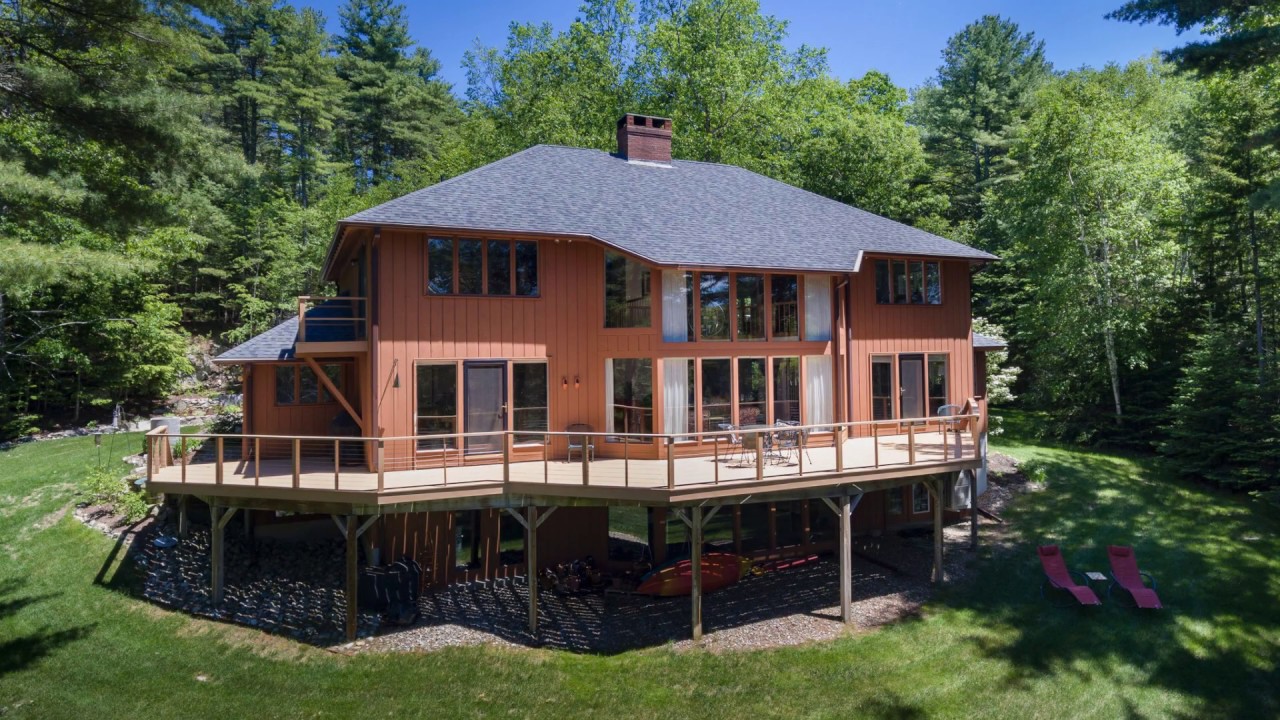 Maine Real Estate 185 Youngs Point Road, Wiscasset YouTube