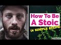 Stoicism: How To Be A Stoic MotherF*cker (4 Steps)