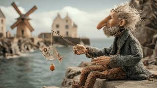 Surreal AI Film • A Very Unusual Town | Where the Wind Keeps Time (4K)