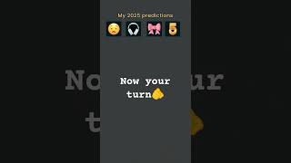 prediction in2025 filter #challenge #trending #shorts