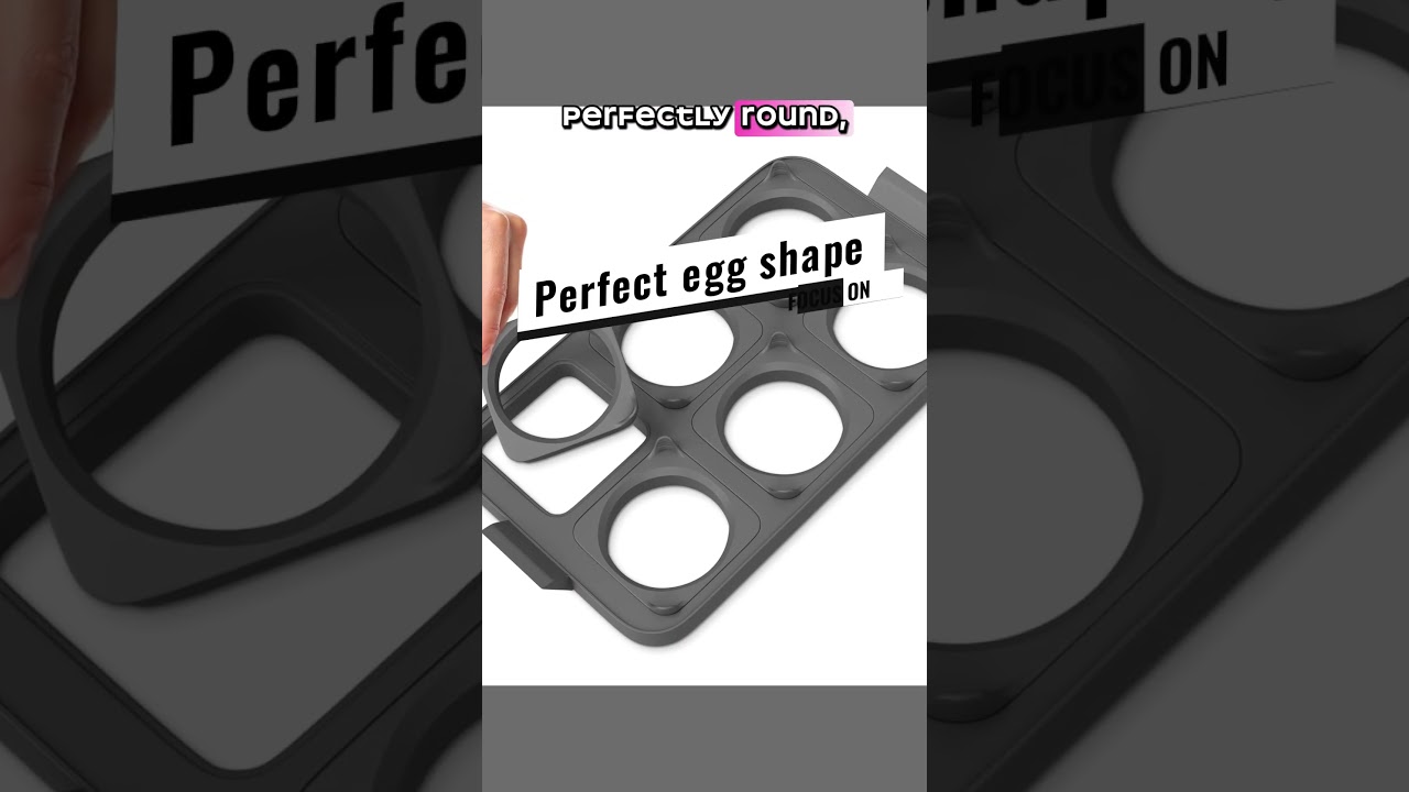 Silicone Egg Rings – 12 Fun Shapes for Perfect Eggs & link below 👇 in description or in 1st comment