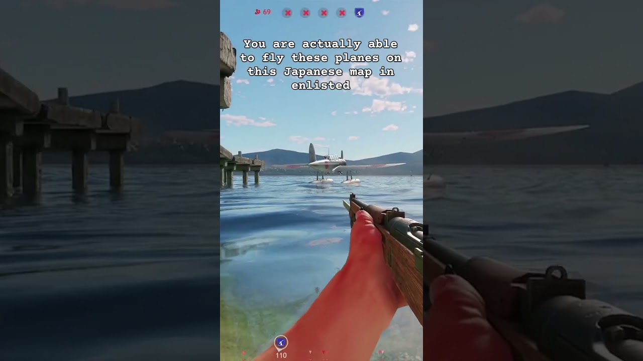 You are actually able to fly these planes on this Japanese map in enlisted 