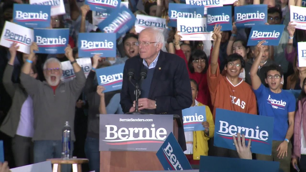 Bernie Sanders in Austin on marijuana legalization