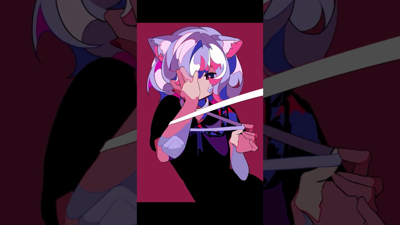 キャットラビング描いてみた