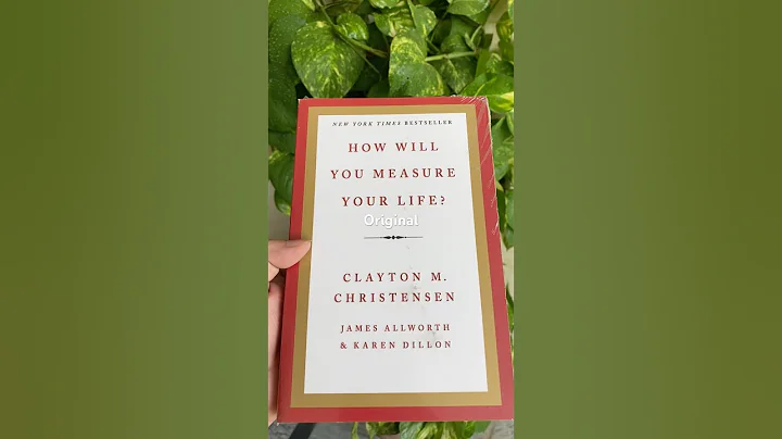 How Will You Measure Your Life? by Clayton M. Christensen #howwillyoumeasureyourlife