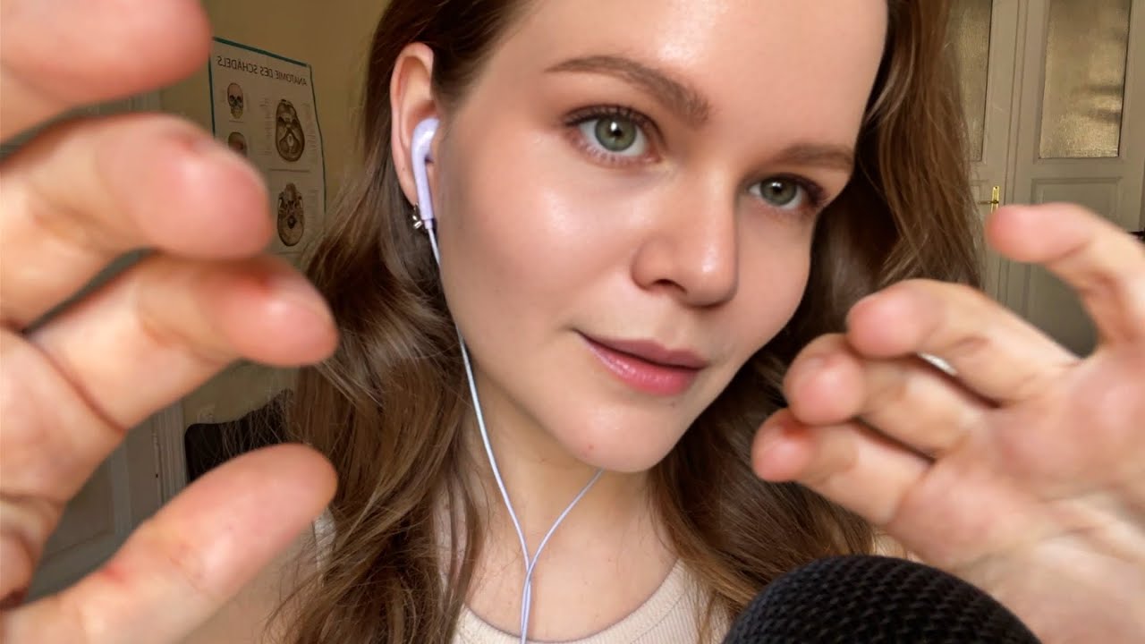 Асмр { Перебираю Твои Волосы } Полуразборчевый Шепот  ASMR { Inaudible Hair Play }