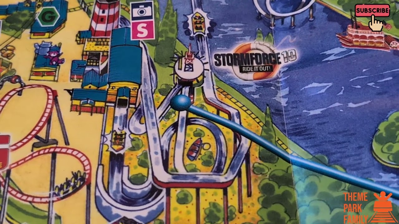 Classic Map Monday: Drayton Manor 2007