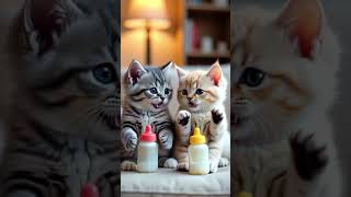 Cute Kittens Are Laughing At Fart Again Pt-6