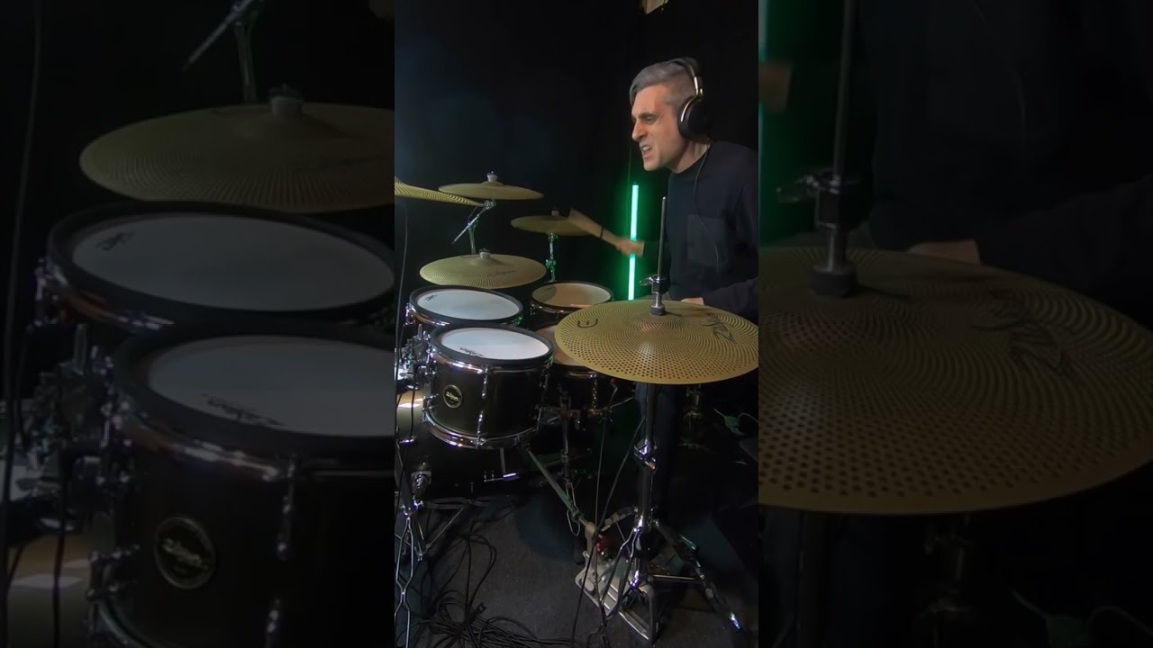Boris Le Gal Checking Out The Legacy 400th Preset On An ALCHEM E Electronic Drum Kit 