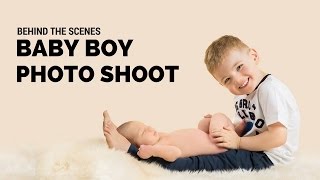 Getting ready for Newborn Photoshoot Behind The Scenes with Highlight Your Wrinkles Photography