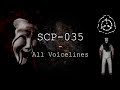 SCP-035 | All Voicelines with Subtitles | SCP - Containment Breach (v1.3.11)