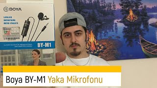 Ceterele Boya By-M1 Yaka Mikrofonu İncelemesi Youtuber Mikrofonu