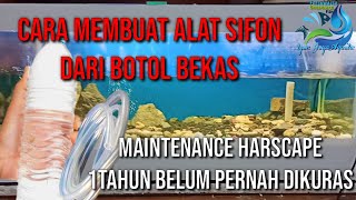 cara membuat sifon sederhana - sifon aquarium
