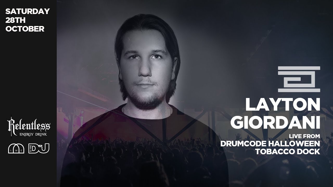 Layton Giordani @ Drumcode Halloween, Tobacco Dock London, United Kingdom  2017-10-28