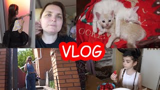 VLOG Настя укоротила ногти. Опять отключают свет