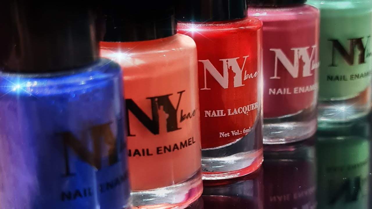 NYbae Nail Polish Swatches and Review | Nail Paints from Purple Online Shopping Haul 