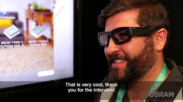 OSRAM at CES 2020 - Augmented Reality, Alexander Martin, Application Engineer OS