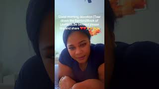 Breaking Down the Barriers Morning Devotion 