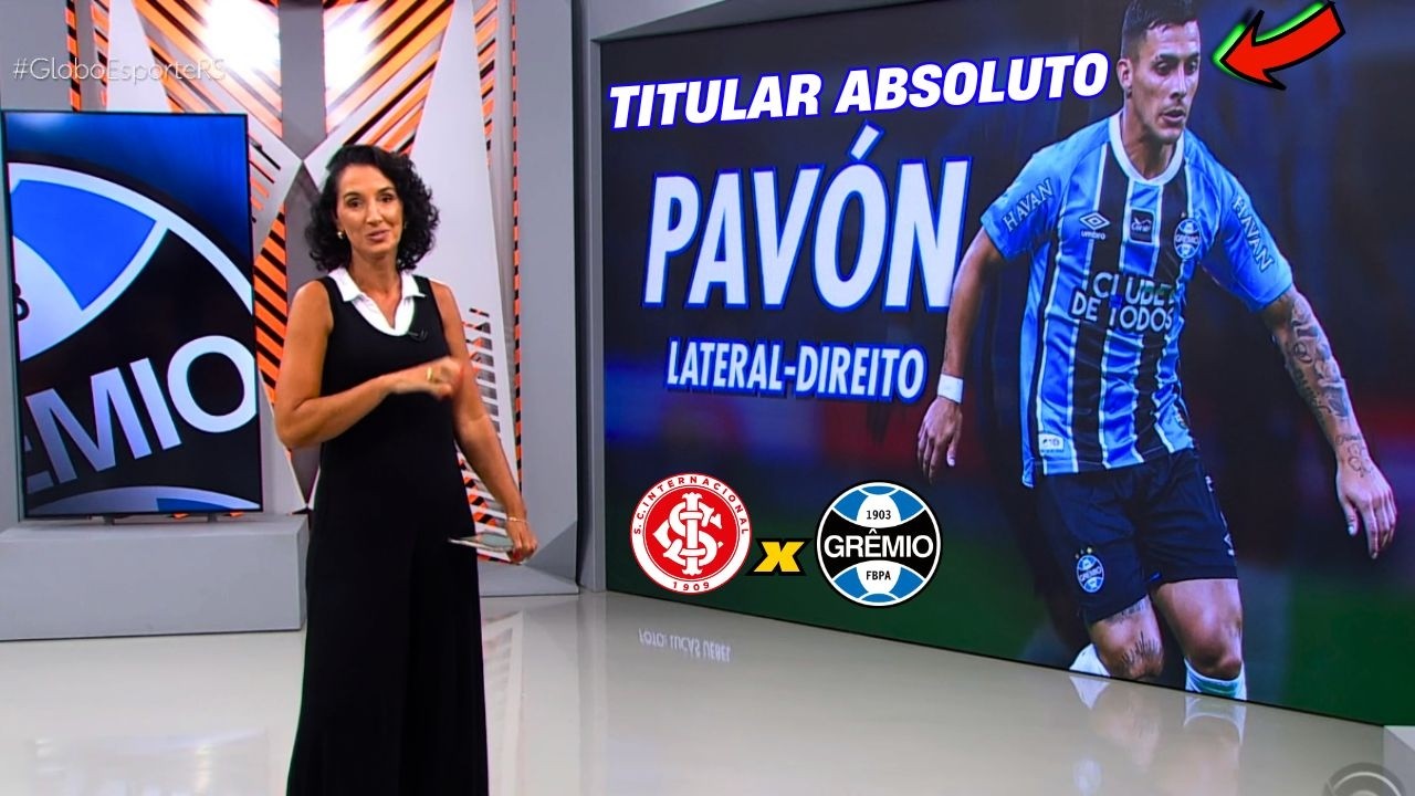 GLOBO ESPORTE RS ENTREVISTA PAVÓN NO GRÊMIO! 🔵 EXCLUSIVO + GRÊMIO BUSCA REFORÇOS! INTER X GRÊMIO