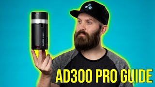 GODOX AD300 PRO FLASH GUIDE How to use the Flashpoint Xplor 300 Pro