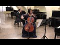 Piazzolla:oblivion  CELLO AND PIANO