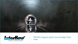 Worlds Largest Spiral Wound Pipe Renewal - Ngrs Project - Interflow