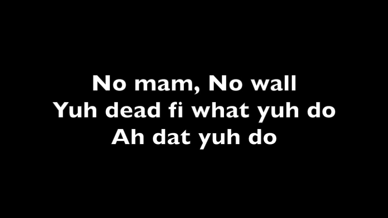 Mavado- Belt Buckle (Lyrics Only)