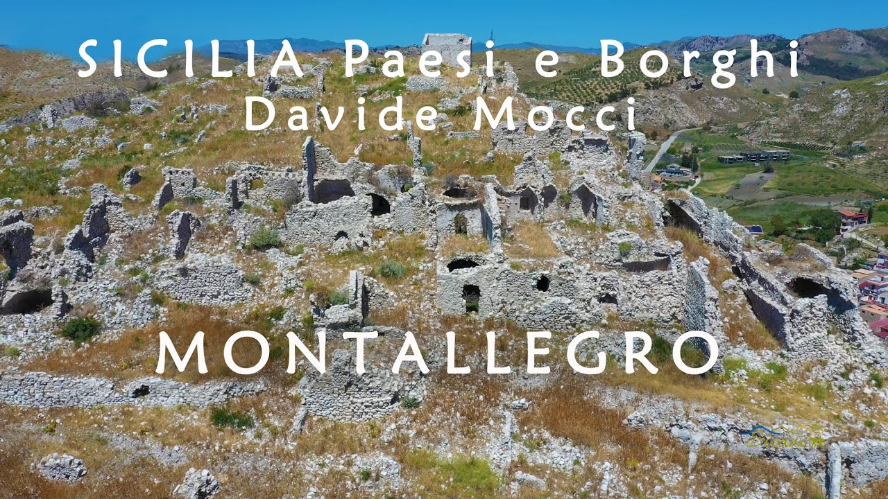 SICILIA - MONTALLEGRO #davidemocci - Serie PAESI e BORGHI dell'agrigentino e del palermitano!