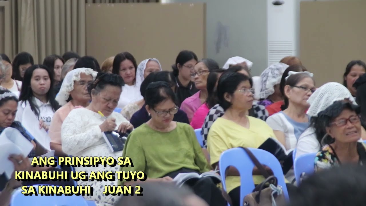 ANG ESPIRITU NGA ATONG NADAWAT MAO ANG NABANHAW NGA CRISTO UG MAO KINI ANG KINABUHI