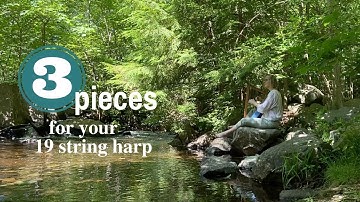 Music for a small 19 string harp