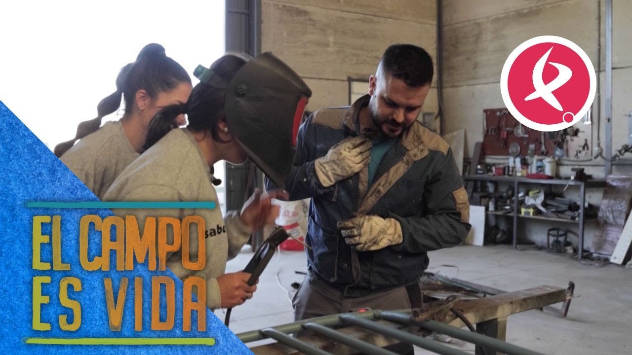 Clases de soldadura para Isabel y Lidia | El campo es vida