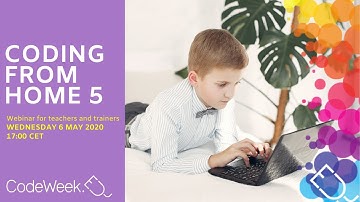 EU Code Week Webinar: Coding from home 5