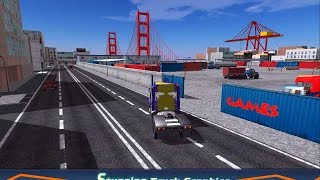 City Truck Driver PRO 2016 GAMEPLAY 720p screenshot 2