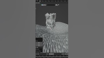 Sand desert in blender