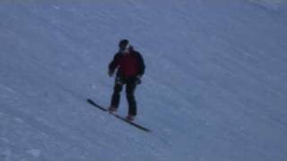 extremecarving attempts at slopes 31 and 25,soelden