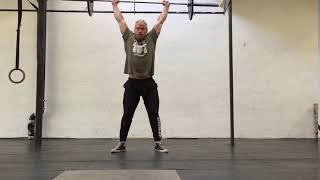 No-Feet Touch & Go Push Jerks
