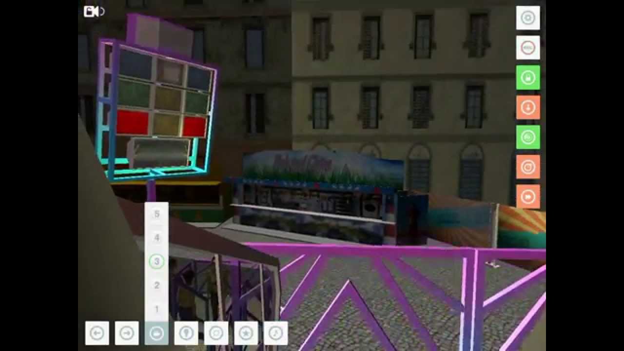 Funfair Ride Simulator 3: Galactic Race (Capriolo) Onride