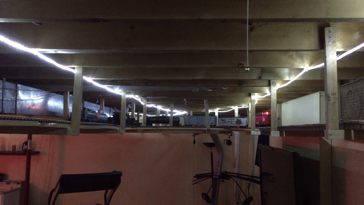 LGB G Scale Basement layout phase 6 view 2