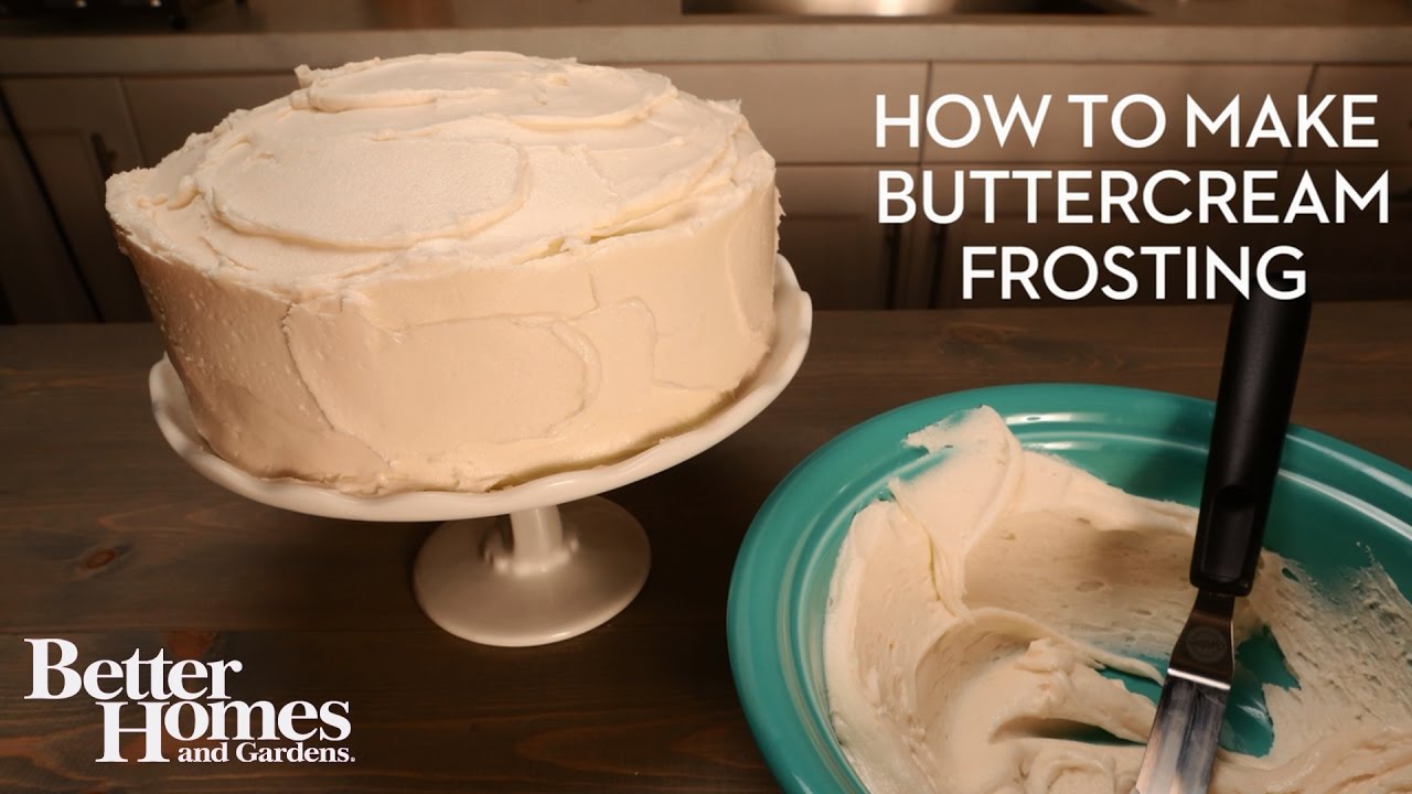 How to Make Buttercream YouTube