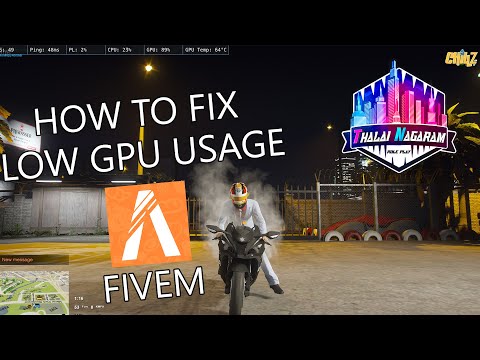 Video How to fix low GPU usage in Fivem | GTA V Roleplay... - youtube