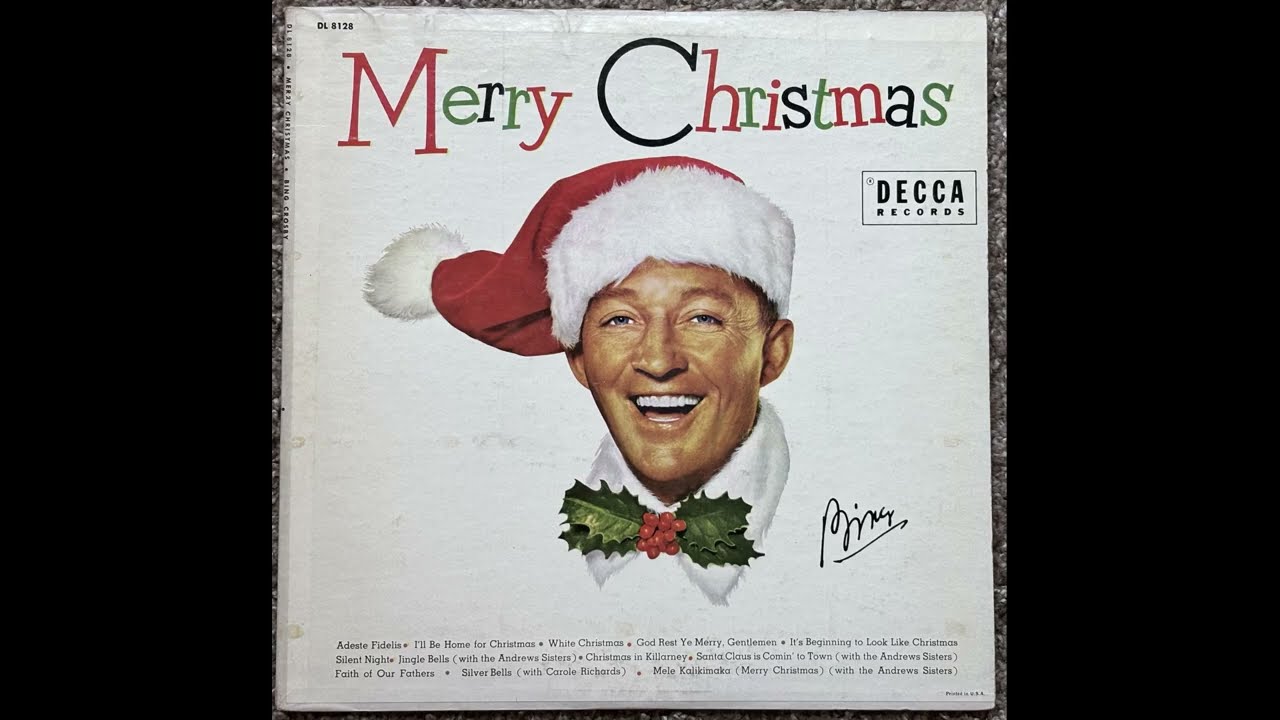 Bing Crosby and Carole Richards Silver Bells DL 8128
