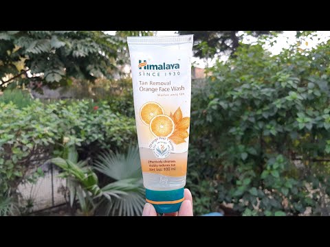Himalaya herbals tan removal orange face wash review,