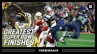 Greatest Super Bowl Finishes: Holmes Toetap, One Yard Short, & More!